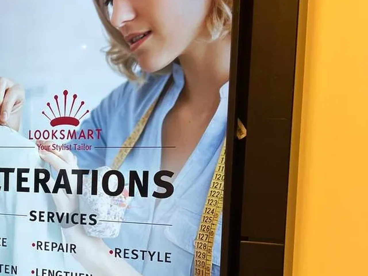 Vertical digital signage screen installed in a Perth shopping centre